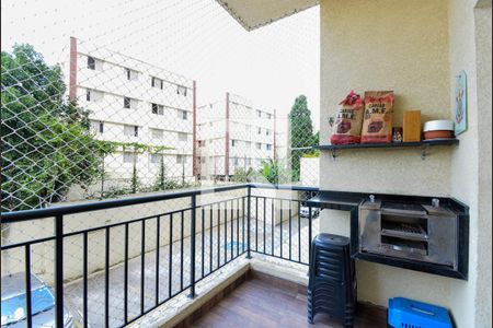 Varanda da Sala de apartamento à venda com 2 quartos, 61m² em Picanço, Guarulhos