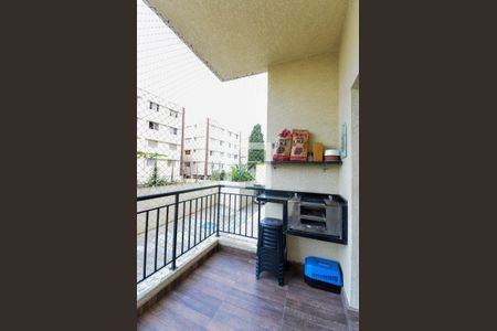 Varanda da Sala de apartamento à venda com 2 quartos, 61m² em Picanço, Guarulhos