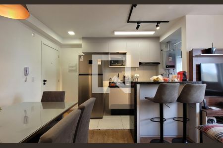 Sala de apartamento para alugar com 2 quartos, 47m² em Centro, Santo André
