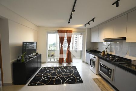 Sala/Cozinha de apartamento para alugar com 2 quartos, 55m² em Vila Rosa, Goiânia