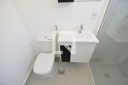 Detalhe do banheiro de apartamento à venda com 1 quarto, 44m² em Botafogo, Campinas