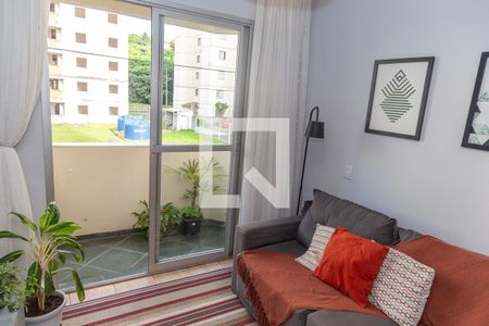 Sala de Estar de apartamento para alugar com 2 quartos, 64m² em Jardim Bom Clima, Guarulhos
