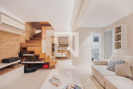 Sala de apartamento para alugar com 1 quarto, 122m² em Pinheiros, São Paulo