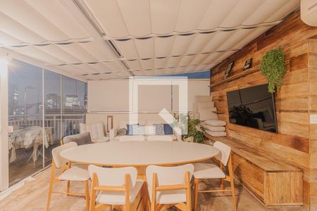 Sala de Jantar de apartamento para alugar com 1 quarto, 122m² em Pinheiros, São Paulo