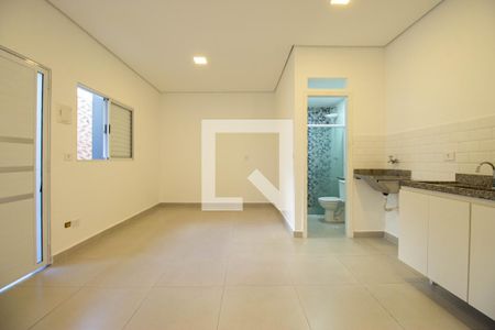 Quarto - Sala - Cozinha de casa para alugar com 1 quarto, 28m² em Ipiranga, São Paulo