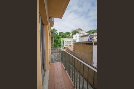 Varanda da Sala de apartamento à venda com 2 quartos, 53m² em Rio Comprido, Rio de Janeiro