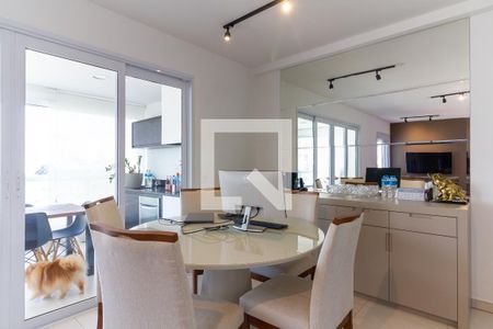 Sala de Jantar de apartamento à venda com 2 quartos, 84m² em Água Branca, São Paulo