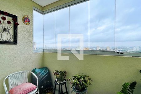 Varanda da Sala de apartamento para alugar com 3 quartos, 84m² em Vila Rosália, Guarulhos