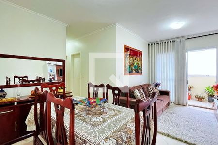 Sala de apartamento para alugar com 3 quartos, 84m² em Vila Rosália, Guarulhos