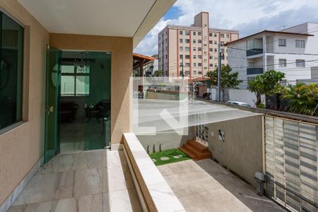 Varanda da Sala de casa à venda com 5 quartos, 400m² em Santa Tereza, Belo Horizonte