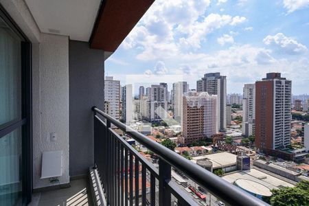 varanda de kitnet/studio para alugar com 1 quarto, 29m² em Ipiranga, São Paulo