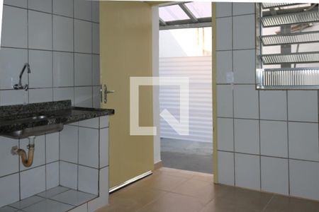 Cozinha de casa para alugar com 1 quarto, 36m² em Barcelona, São Caetano do Sul