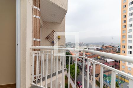 Varanda da Sala de apartamento para alugar com 3 quartos, 70m² em Vila Carmosina, São Paulo