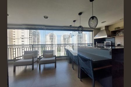 Área gourmet de apartamento à venda com 4 quartos, 160m² em Jardim Marajoara, São Paulo