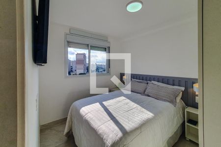 quarto 1 suite de apartamento à venda com 2 quartos, 34m² em Cambuci, São Paulo
