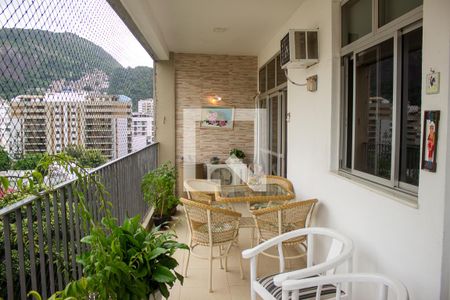 Varanda de apartamento à venda com 2 quartos, 99m² em Botafogo, Rio de Janeiro