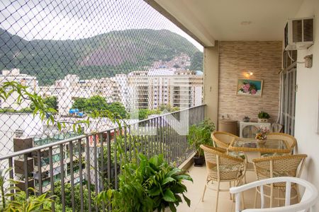 Varanda de apartamento à venda com 2 quartos, 99m² em Botafogo, Rio de Janeiro