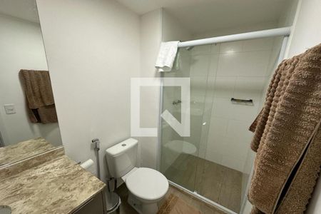 Apartamento para alugar com 75m², 2 quartos e 2 vagas Apartamento para alugar com 75m², 2 quartos e 2 vagasBanheiro da Suíte