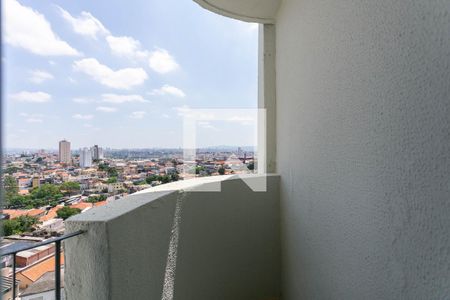 Varanda da Sala de apartamento para alugar com 2 quartos, 52m² em Vila Londrina, São Paulo