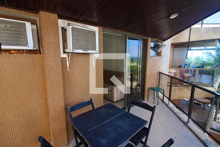 Varanda da Sala de apartamento à venda com 2 quartos, 54m² em Barra da Tijuca, Rio de Janeiro