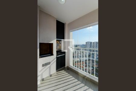 Varanda da Sala de apartamento à venda com 3 quartos, 75m² em Vila Augusta, Guarulhos
