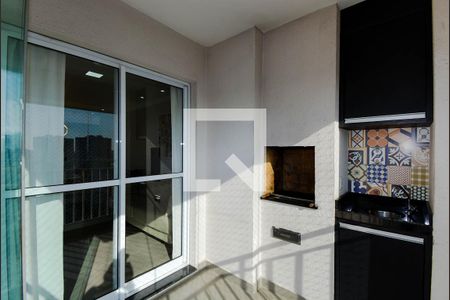 Varanda da Sala de apartamento à venda com 3 quartos, 75m² em Vila Augusta, Guarulhos