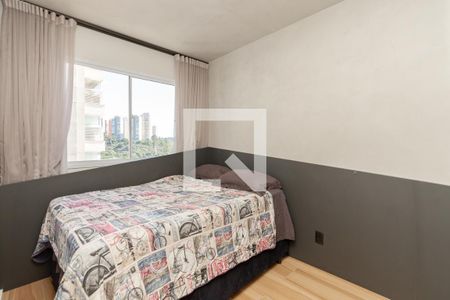 Quarto de apartamento à venda com 1 quarto, 28m² em Jardim Caravelas, São Paulo