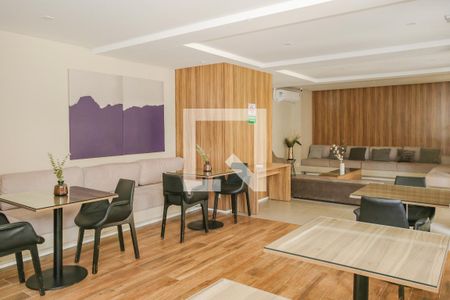 Apartamento à venda com 28m², 1 quarto e sem vaga Apartamento à venda com 28m², 1 quarto e sem vagaSalão de Festas