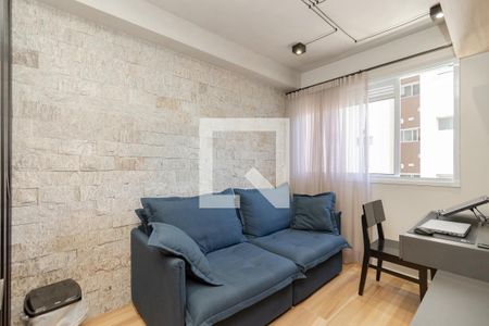 Sala de apartamento à venda com 1 quarto, 28m² em Jardim Caravelas, São Paulo