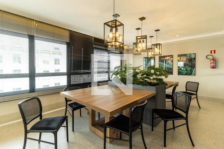 Apartamento para alugar com 33m², 1 quarto e sem vagaSalão de Festas