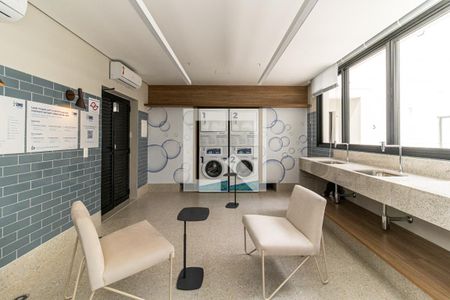 Apartamento para alugar com 33m², 1 quarto e sem vagaLavanderia