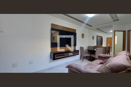 Sala de apartamento para alugar com 2 quartos, 61m² em Vila Marina, Santo André