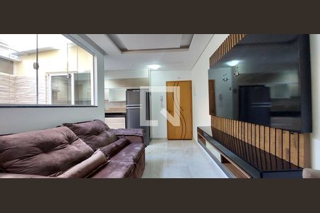 Sala de apartamento para alugar com 2 quartos, 61m² em Vila Marina, Santo André