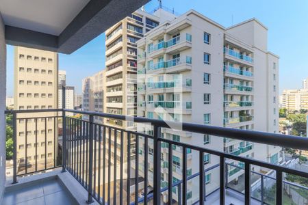 Varanda de kitnet/studio à venda com 1 quarto, 27m² em Santo Amaro, São Paulo