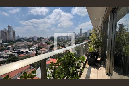Sacada  de apartamento à venda com 1 quarto, 55m² em Vila Madalena, São Paulo