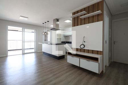 Sala de apartamento para alugar com 3 quartos, 88m² em Campestre, Santo André