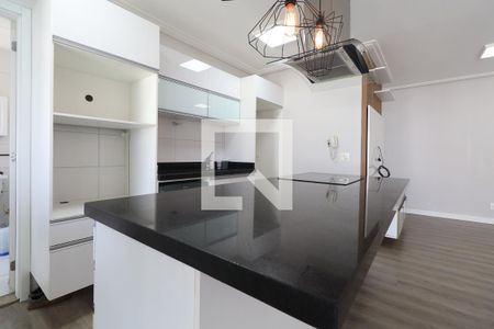 Cozinha de apartamento para alugar com 3 quartos, 88m² em Campestre, Santo André