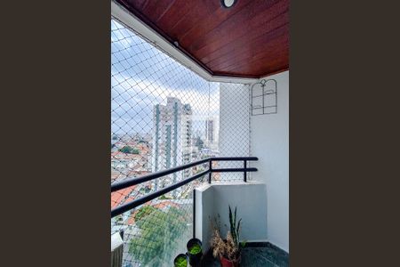 Varanda da Sala de apartamento para alugar com 3 quartos, 88m² em Vila Regente Feijó, São Paulo