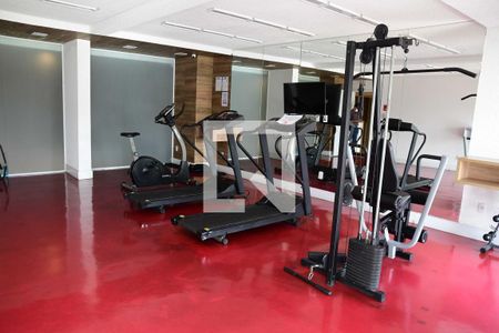 Apartamento para alugar com 28m², 1 quarto e 1 vaga Apartamento para alugar com 28m², 1 quarto e 1 vagaÁrea comum - Academia