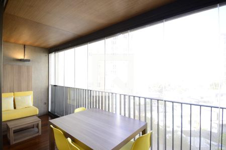 Varanda Sala de apartamento para alugar com 1 quarto, 44m² em Vila Mariana, São Paulo