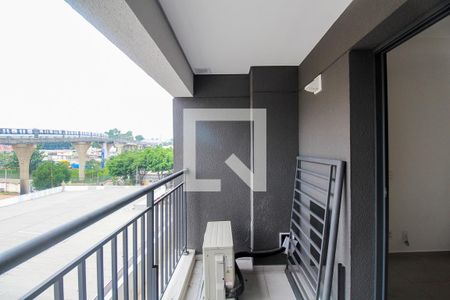 Varanda do Studio de kitnet/studio para alugar com 1 quarto, 26m² em Jardim Independência (são Paulo), São Paulo