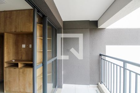Varanda do Studio de kitnet/studio para alugar com 1 quarto, 26m² em Jardim Independência (são Paulo), São Paulo