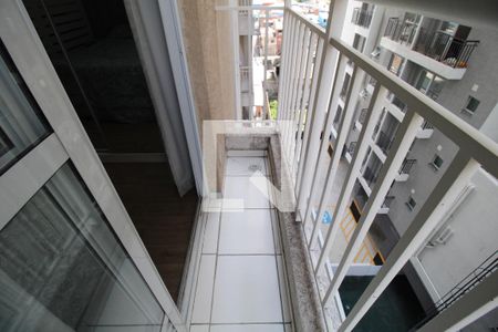 Apartamento à venda com 27m², 1 quarto e sem vagaVaranda do quarto