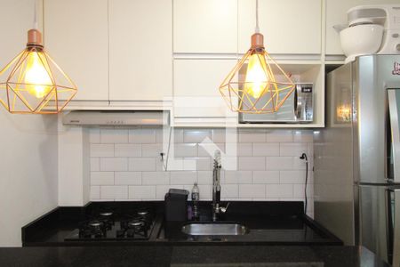 Cozinha de apartamento à venda com 1 quarto, 27m² em Vila Ré, São Paulo