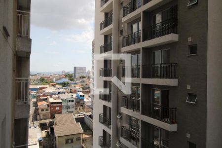 Apartamento à venda com 27m², 1 quarto e sem vagaVaranda do quarto