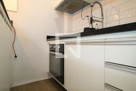 Cozinha de apartamento à venda com 1 quarto, 27m² em Vila Ré, São Paulo