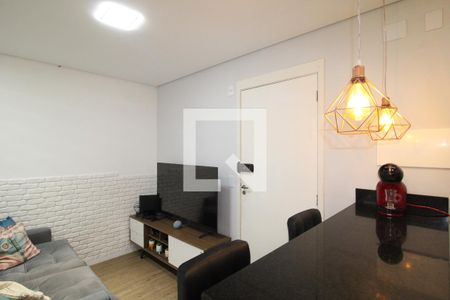 Sala/Cozinha de apartamento à venda com 1 quarto, 27m² em Vila Ré, São Paulo