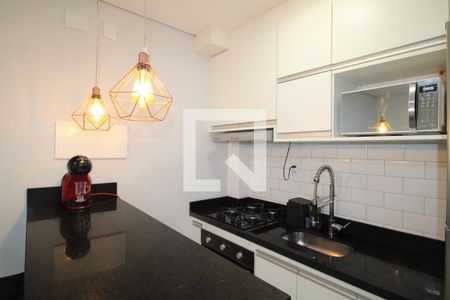 Cozinha de apartamento à venda com 1 quarto, 27m² em Vila Ré, São Paulo