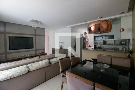 Sala de apartamento à venda com 3 quartos, 90m² em Betim Industrial, Betim