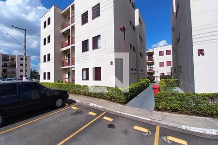 Apartamento à venda com 55m², 2 quartos e 1 vagaFachada do Bloco